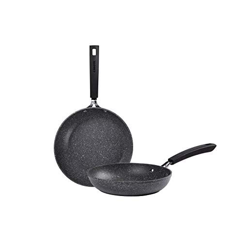 Carote Nonstick Frying Pan Set/Fry Pan Set/Cookware Set,3-Piece,8-Inch 9.5-Inch